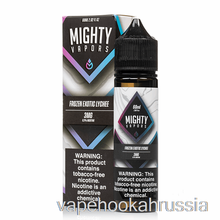 Vape Russia замороженное экзотическое личи - могучие пары - 60мл 0мг